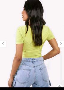 Boohoo Square Neck Bodysuit
