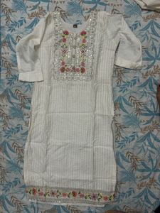 Elegant Embroidered Kurta Set
