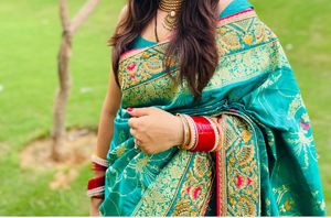 Beautiful  Green Saree