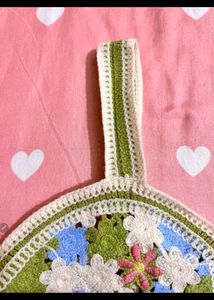 Floral Crochet Crop Top