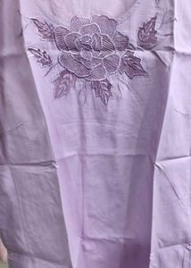 Cut sleeves lavender XXL top