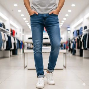 Stylish Blue Denim Jeans