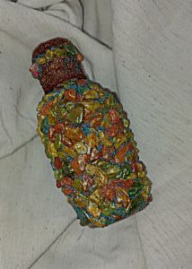 Handmade bottle artefact ☘️