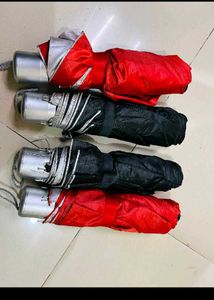 Bold Red Umbrella - Rain or Shine! New With Tag