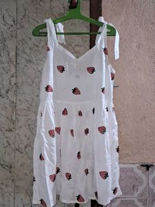 Strawberry Print Sundress
