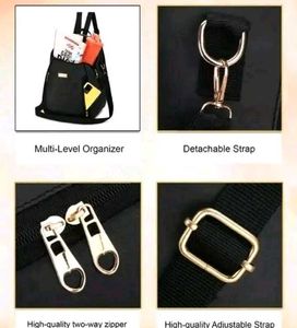 Stylish Black Backpack