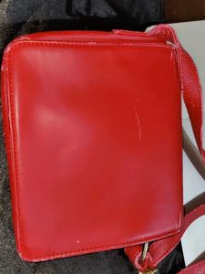 Red Sling Bag