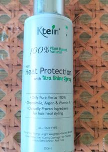 Ktein Hair Heat Protection With Xtra Shine Spray