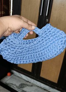 handmade crochet pouch