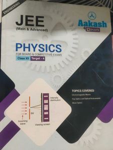 Physics Whole Set Aakash + Byjus For Jee Prep