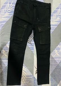 Black Cargo Pants