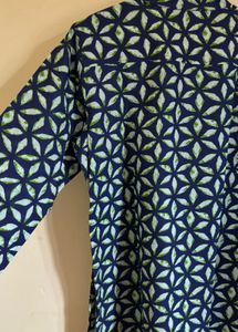Blue Short Kurti