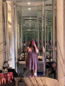 Floral Print Mini Dress