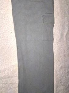 Grey Cargo Pants