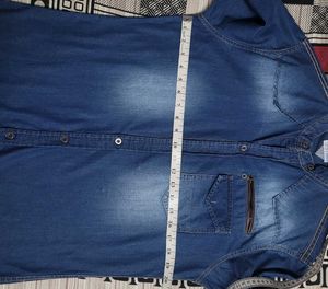 Gesture Jeans Denim Casual Shirt