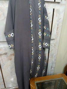 Dubai Printed Abaya