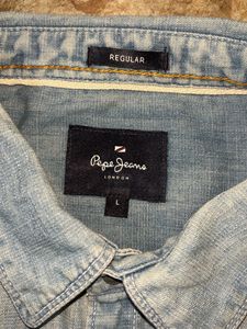 Denim Long Sleeve Shirt