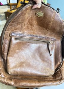 Pure Leather Fossil Original Unisex Backpack
