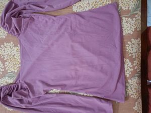 Lilac Long Sleeve Top