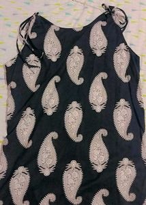 Paisley printed cotton kurti