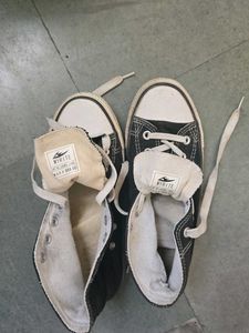 Classic Black Sneakers