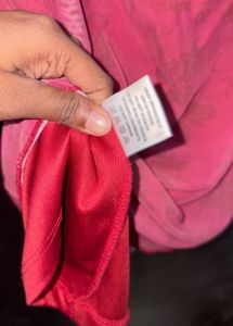 NEWME Red Long Sleeve Mini Dress