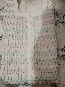 Vintage-Style Smocked Dress
