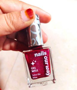 Nails Our Way Gel Well Nail Enamel-218 Upbeat(10 M