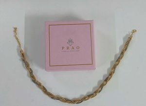 Brand new Tricolor Braided Necklace