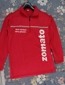 Zomato Red Full Sleeve T-shirt