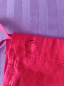 Red Cotton Designer Peticot