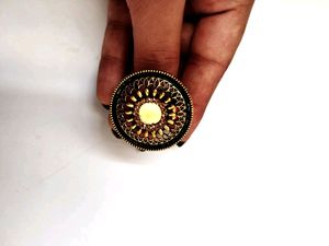Big Round Umbrella Finger Ring