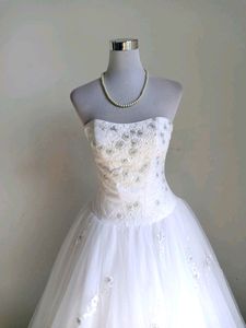 Super beautiful white gown