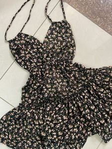 Floral Halter Sundress
