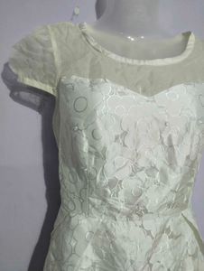 White Silk Dress