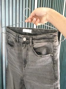 Gray Denim Jeans
