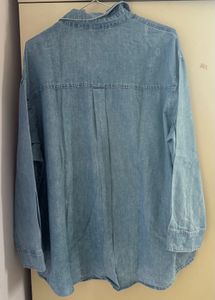 Denim Shirt Bust 46-48 Plus Size