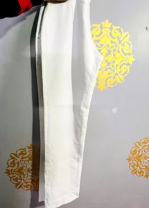 Women Cotton Blend Trouser