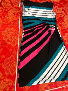 Talbots Striped Casual Dress