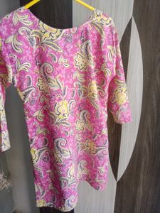 Pink Patterned Tunic