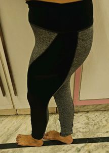 Grey &amp; Black Leggings