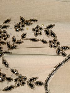 Black &amp; Khaki Ethnic gown