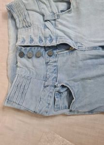 26-27 Inch Blue Denim Jeans