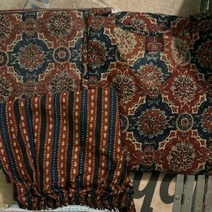Women Viscose Rayon Kurta Pant Duppata Set