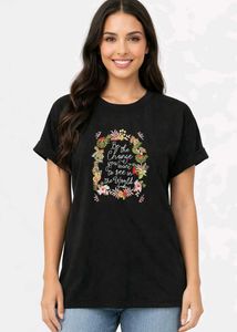 Floral Graphic Tee
