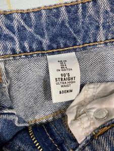 H&amp;M Straight Ultra High Waist Jeans