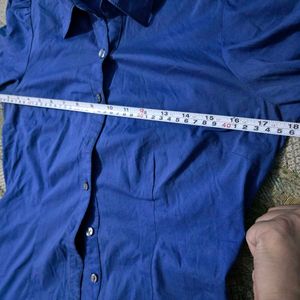 Blue Button-Down Shirt