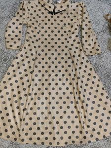 Vintage Polka Dot Peter Pan Collar Dress
