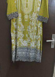 New Unused Biba Brand Pakistani Kurti Plazzo Set