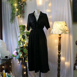 L.O.V Black Shirt dress